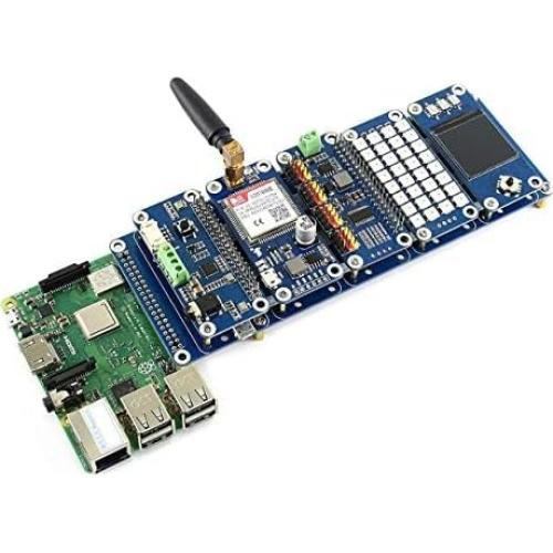 Stack HAT iiunius para Raspberry Pi - Expansión I/O 5x2x20 pines
