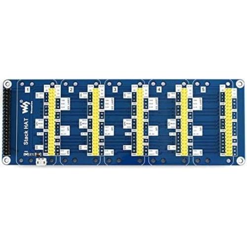 Stack HAT iiunius para Raspberry Pi - Expansión I/O 5x2x20 pines
