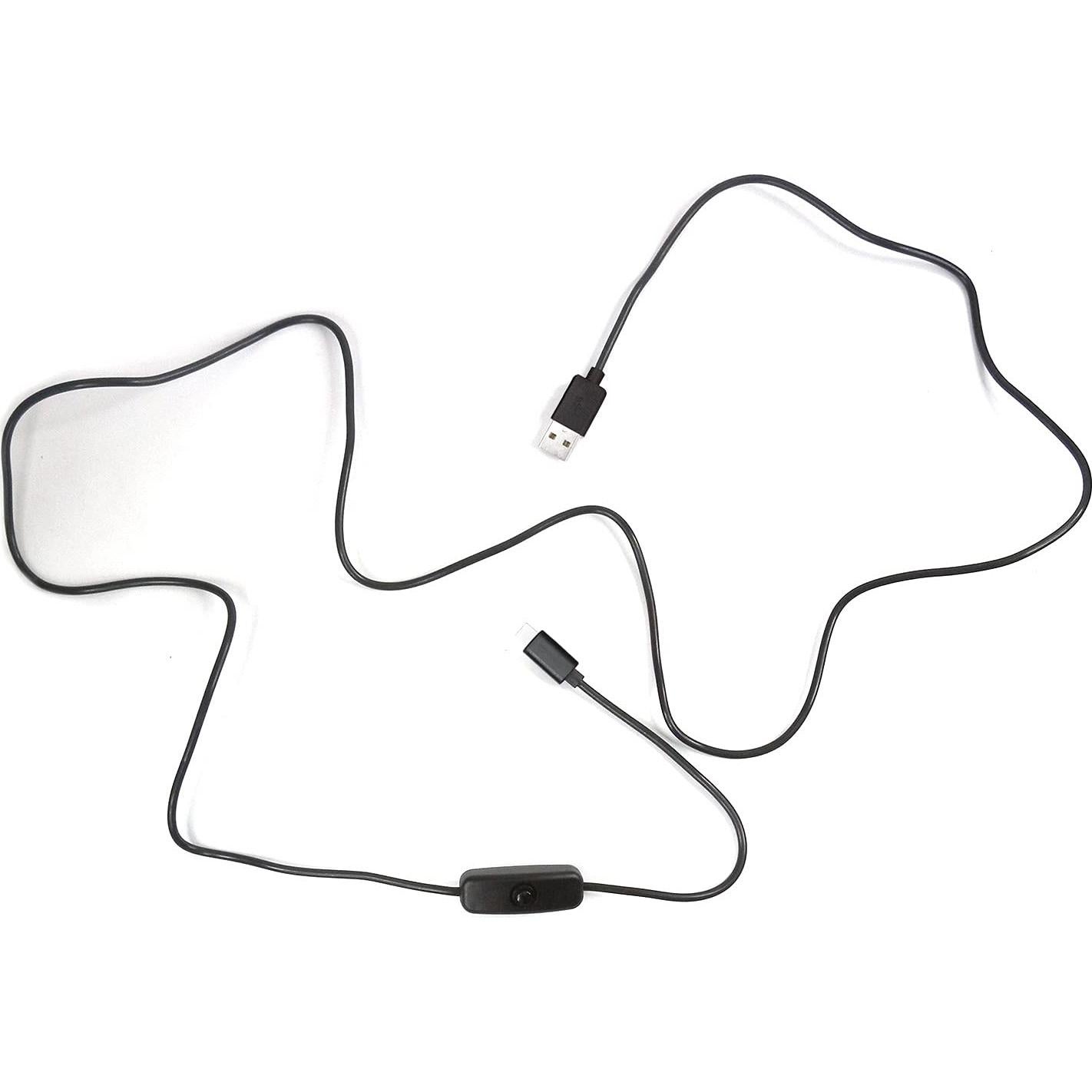 Cable USB 2.0 a USB C con Interruptor MakerSpot 1.5m