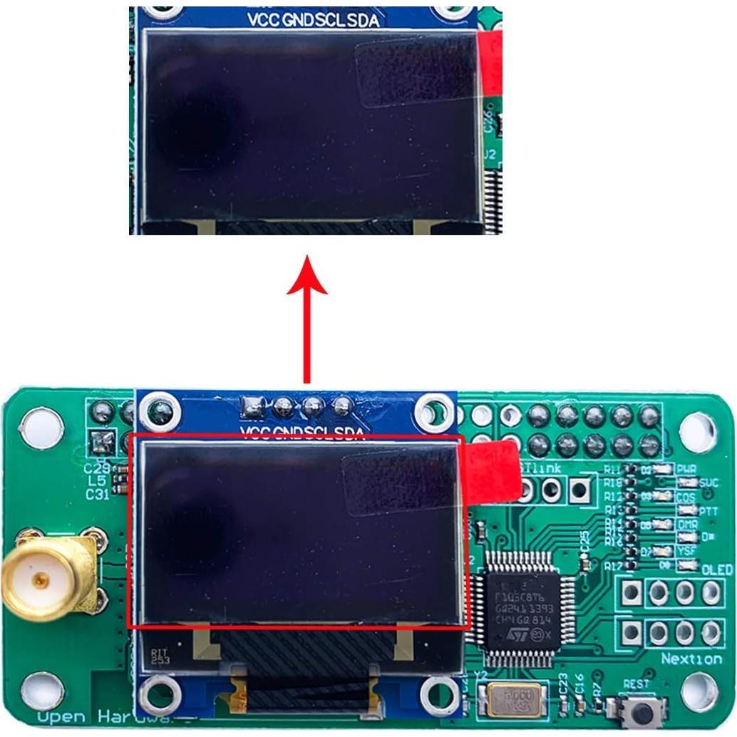 Estación de Radio MMDVM SDRGEEK con Antena y Pantalla OLED