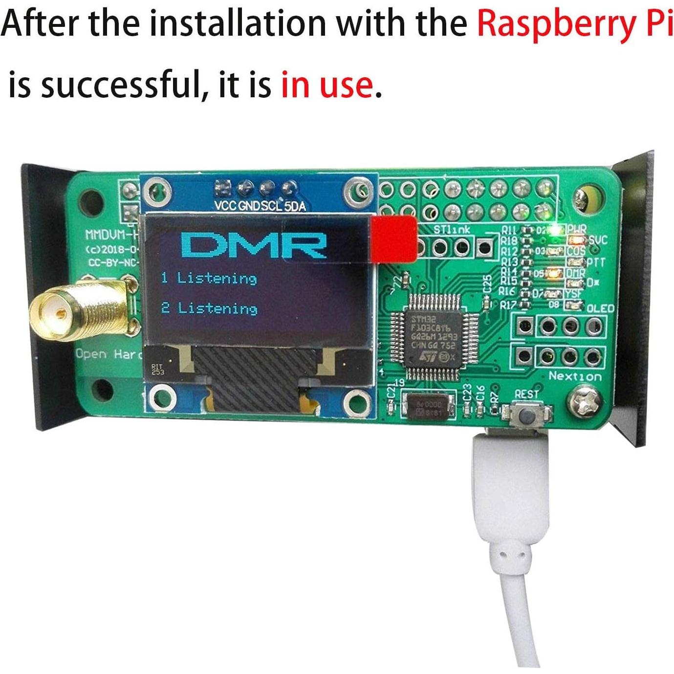 Estación de Radio MMDVM SDRGEEK con Antena y Pantalla OLED