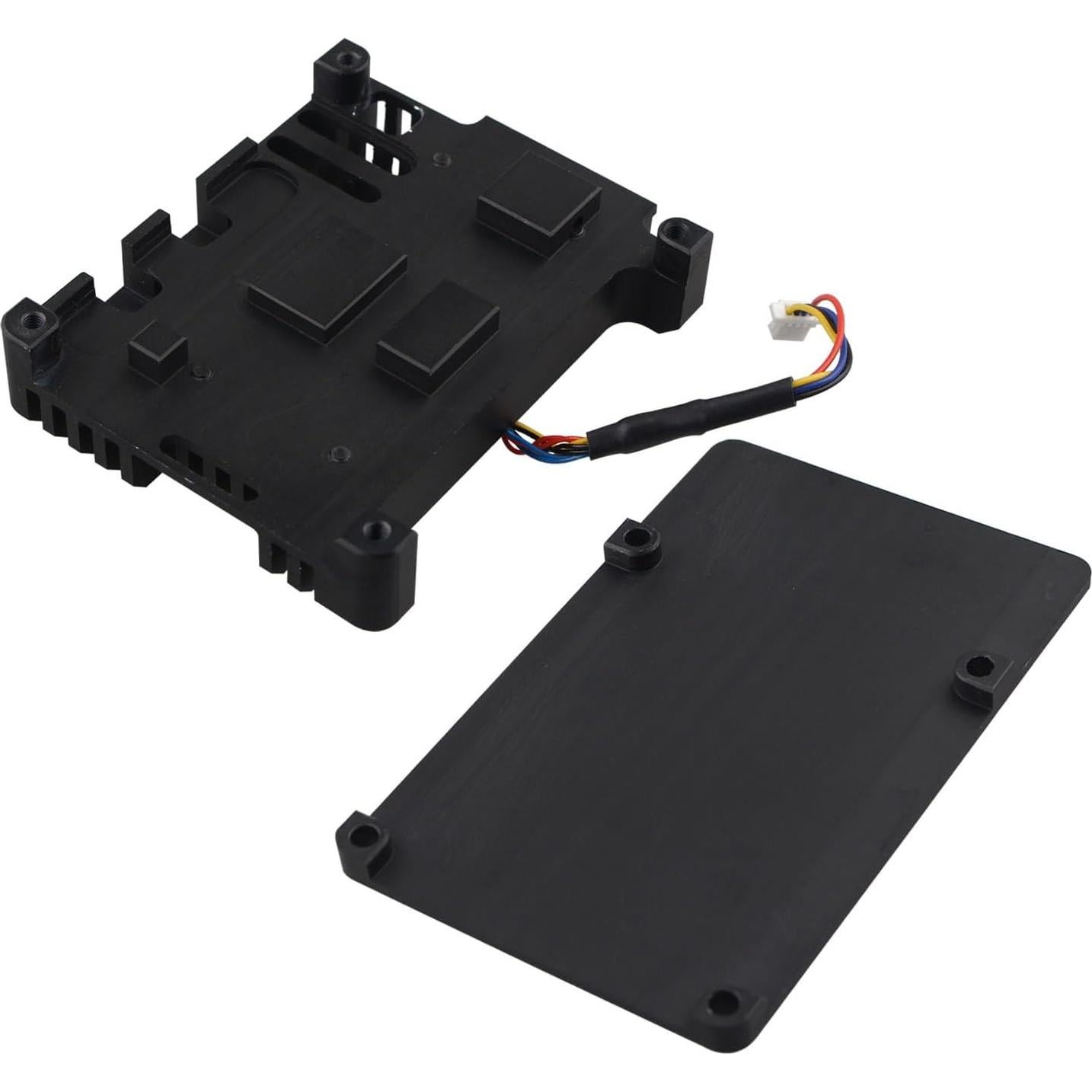 Caja de Aluminio ZDE para Raspberry Pi 5 con Ventiladores