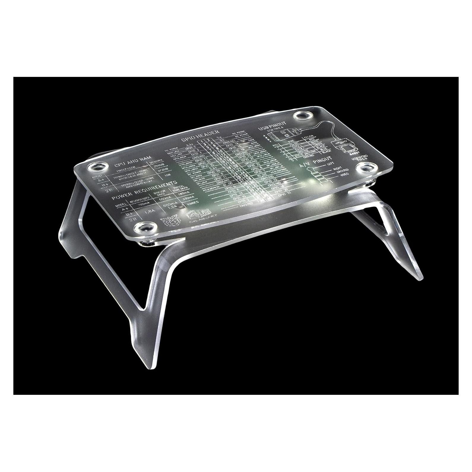 Carcasa Rebel C4Labs para Raspberry Pi 3B+, 2, B+, A+ DIY