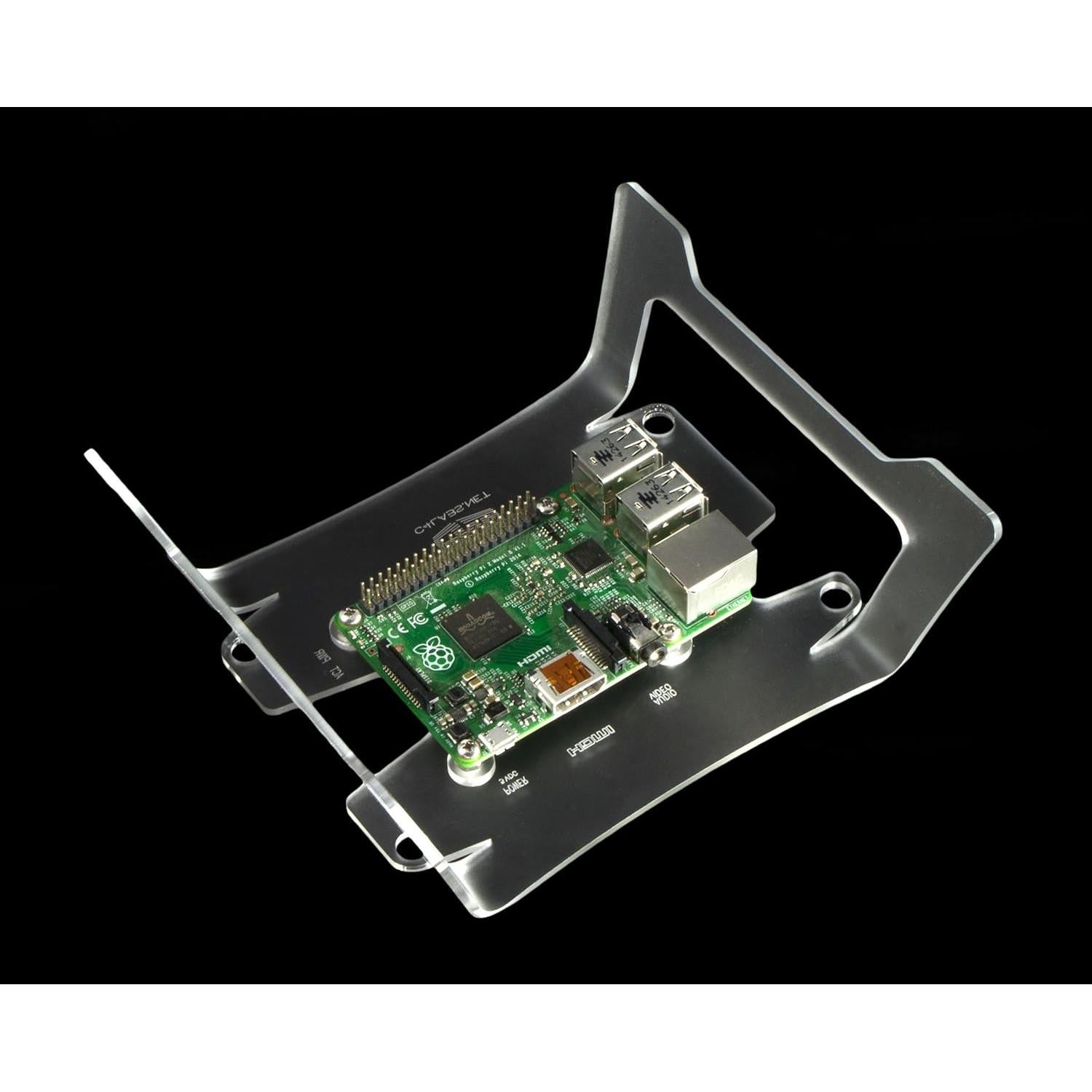 Carcasa Rebel C4Labs para Raspberry Pi 3B+, 2, B+, A+ DIY