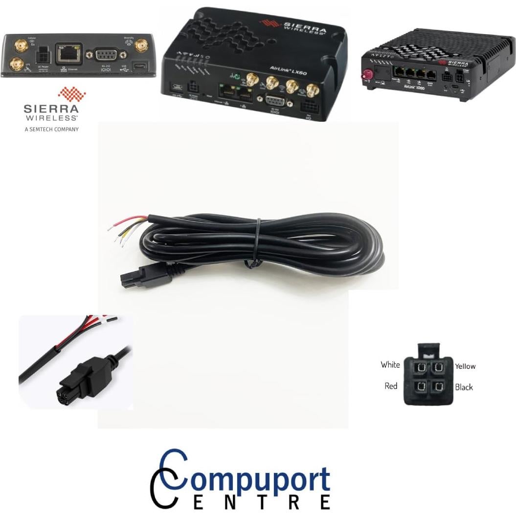 Cable de Alimentación DC Molex 4 Pines CompuPort 1.52m