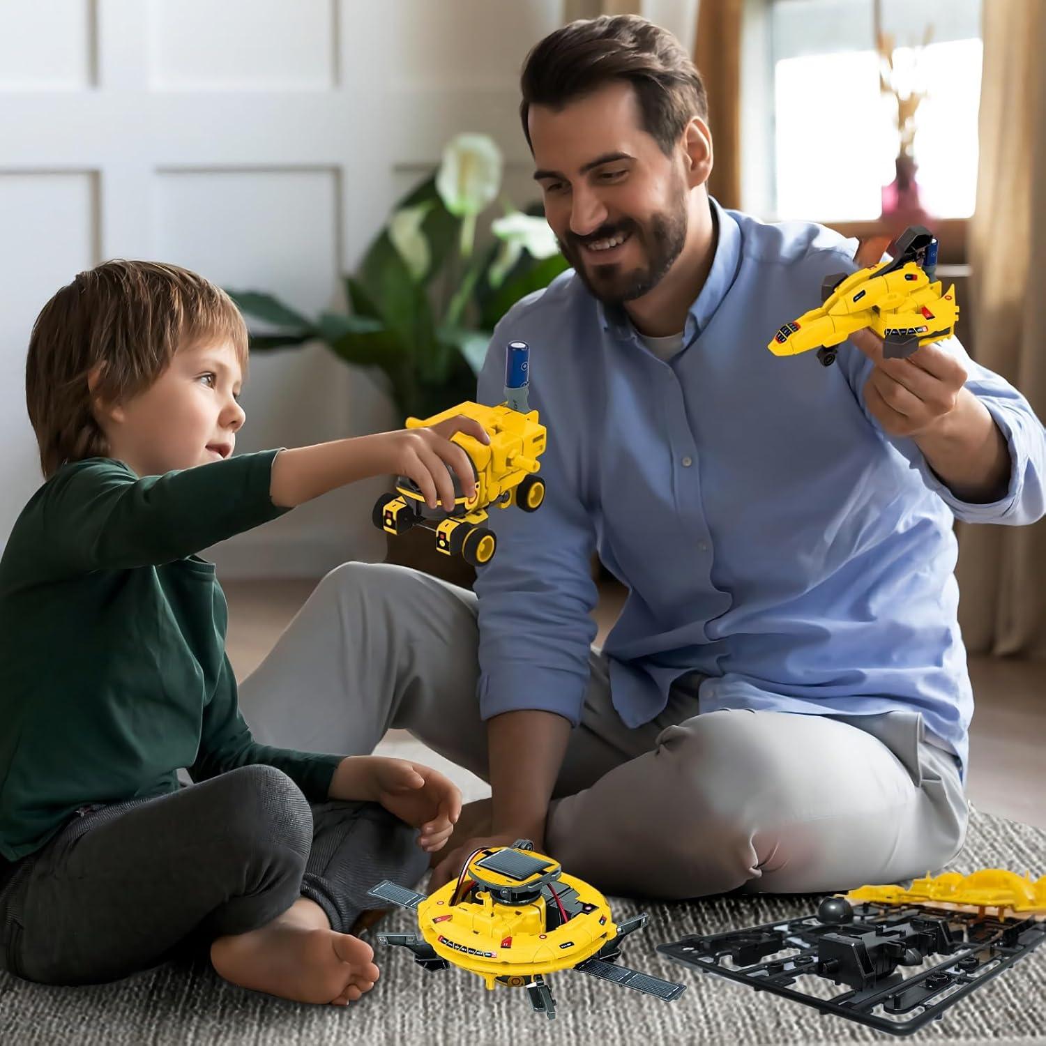 Juego de Robótica Solar 6 en 1 Hechify para Niños 8-12 Años