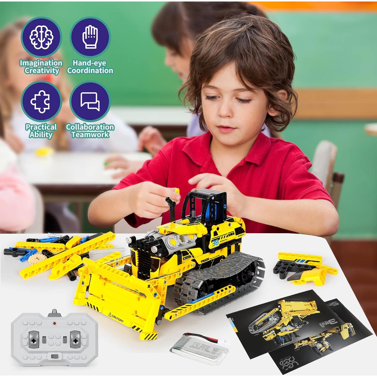 Kit de Construcción Robot STEM 5 en 1 SHANTOU 452 PCS