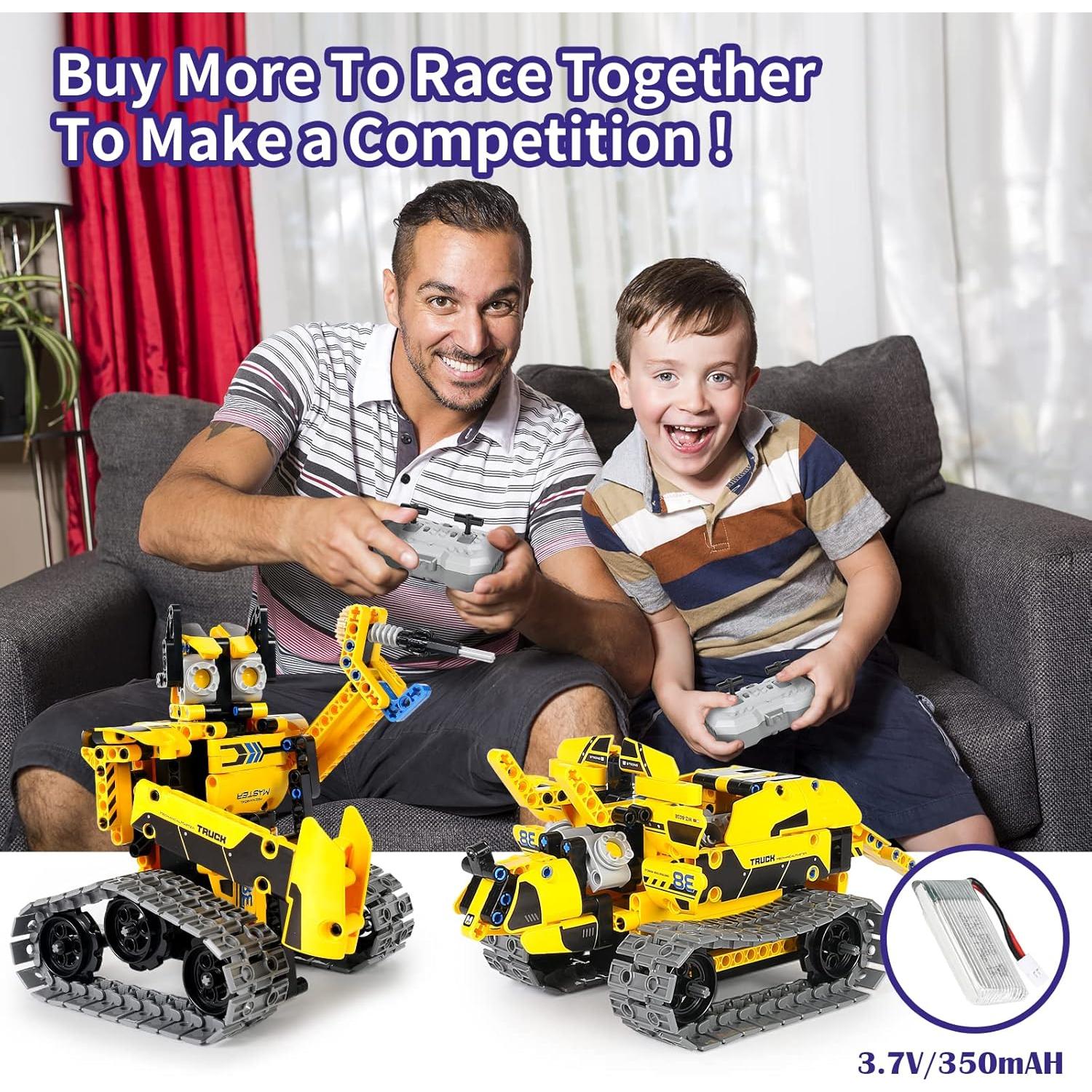 Kit de Construcción Robot STEM 5 en 1 SHANTOU 452 PCS