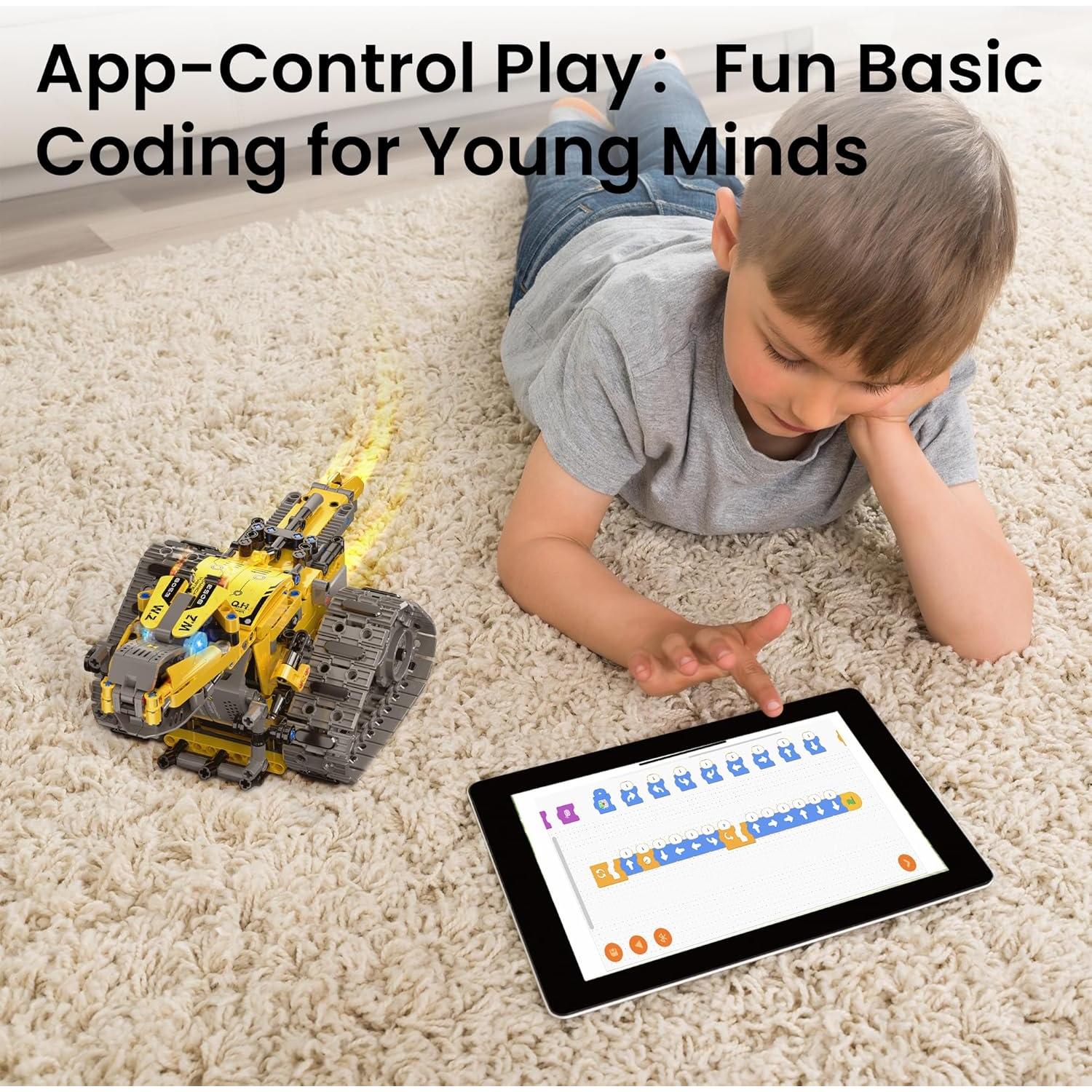 Kit de Construcción Robot Sillbird 6en1 Control Remoto