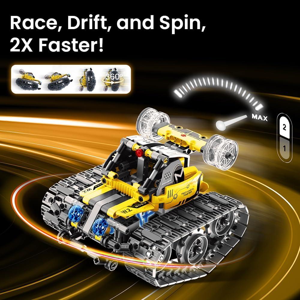 Kit de Construcción Robot Sillbird 6en1 Control Remoto