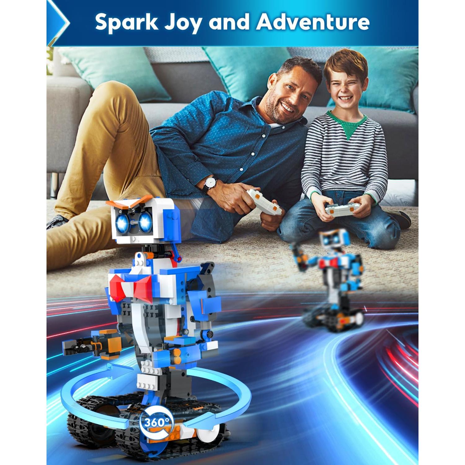 Kit de Construcción de Robots HBUDS 635 Piezas STEM 8+