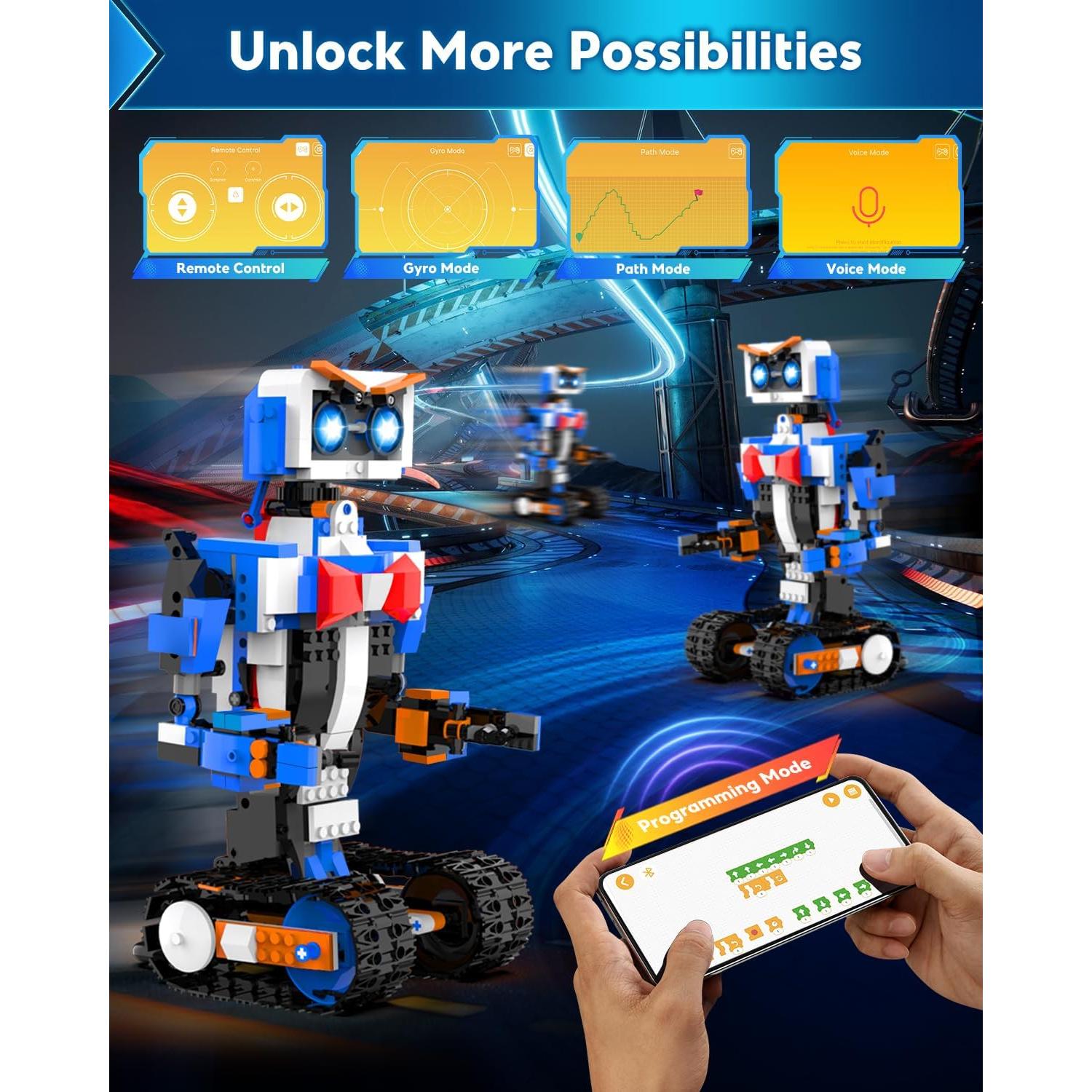 Kit de Construcción de Robots HBUDS 635 Piezas STEM 8+