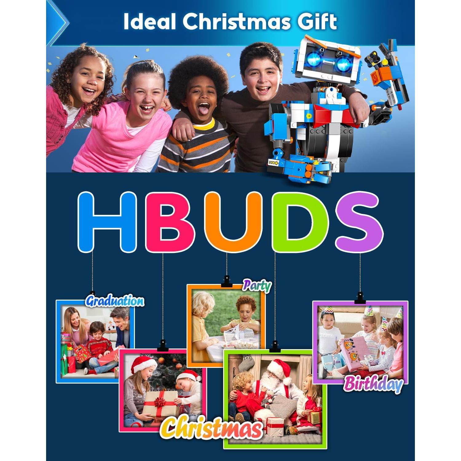 Kit de Construcción de Robots HBUDS 635 Piezas STEM 8+