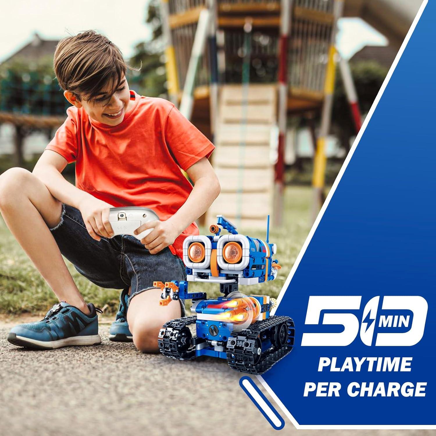 Kit de Robot STEM 5 en 1 Demkia 560 Piezas Control Remoto