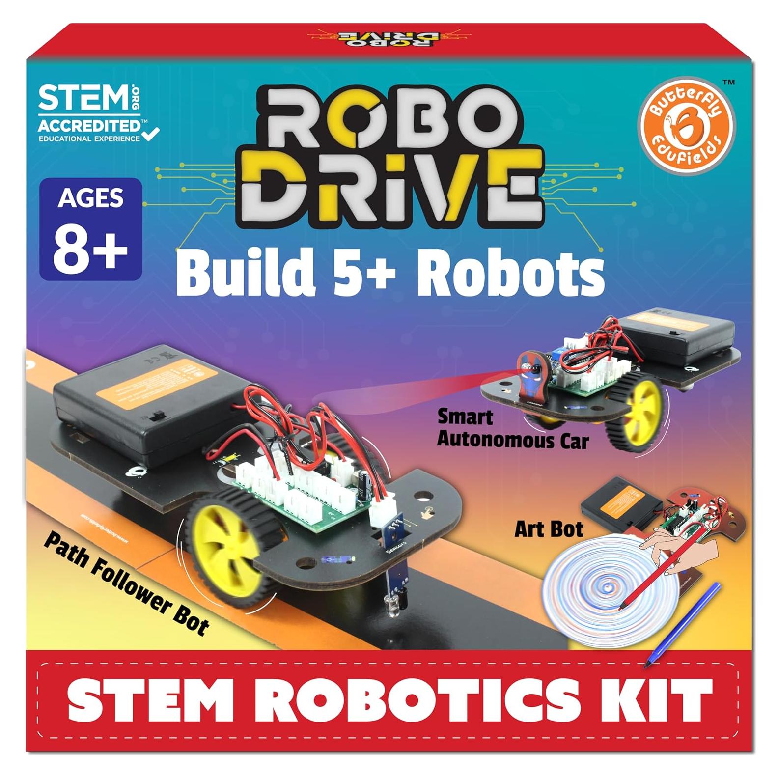 Kit de Robótica STEM 5 en 1 Butterfly Edufields - Juguete Educativo