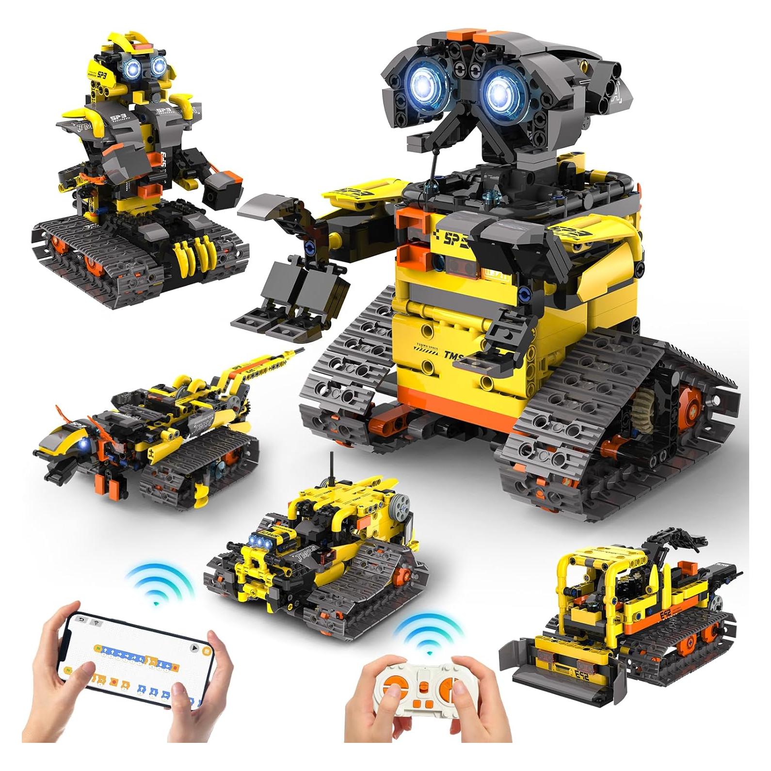 Kit de Robot STEM 5 en 1 ADUSRIZ para Niños 8-12 Años