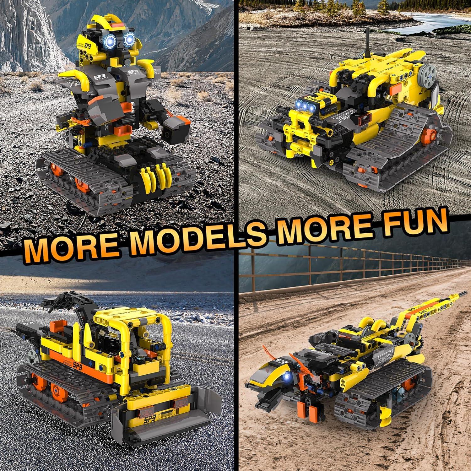 Kit de Robot STEM 5 en 1 ADUSRIZ para Niños 8-12 Años