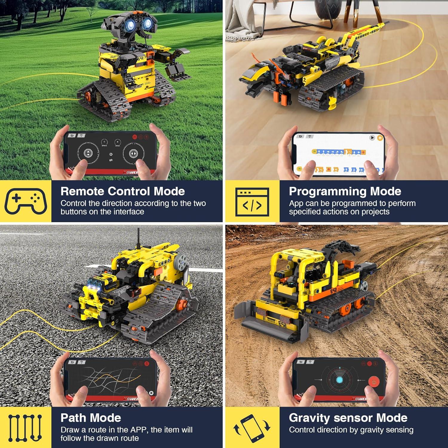 Kit de Robot STEM 5 en 1 ADUSRIZ para Niños 8-12 Años