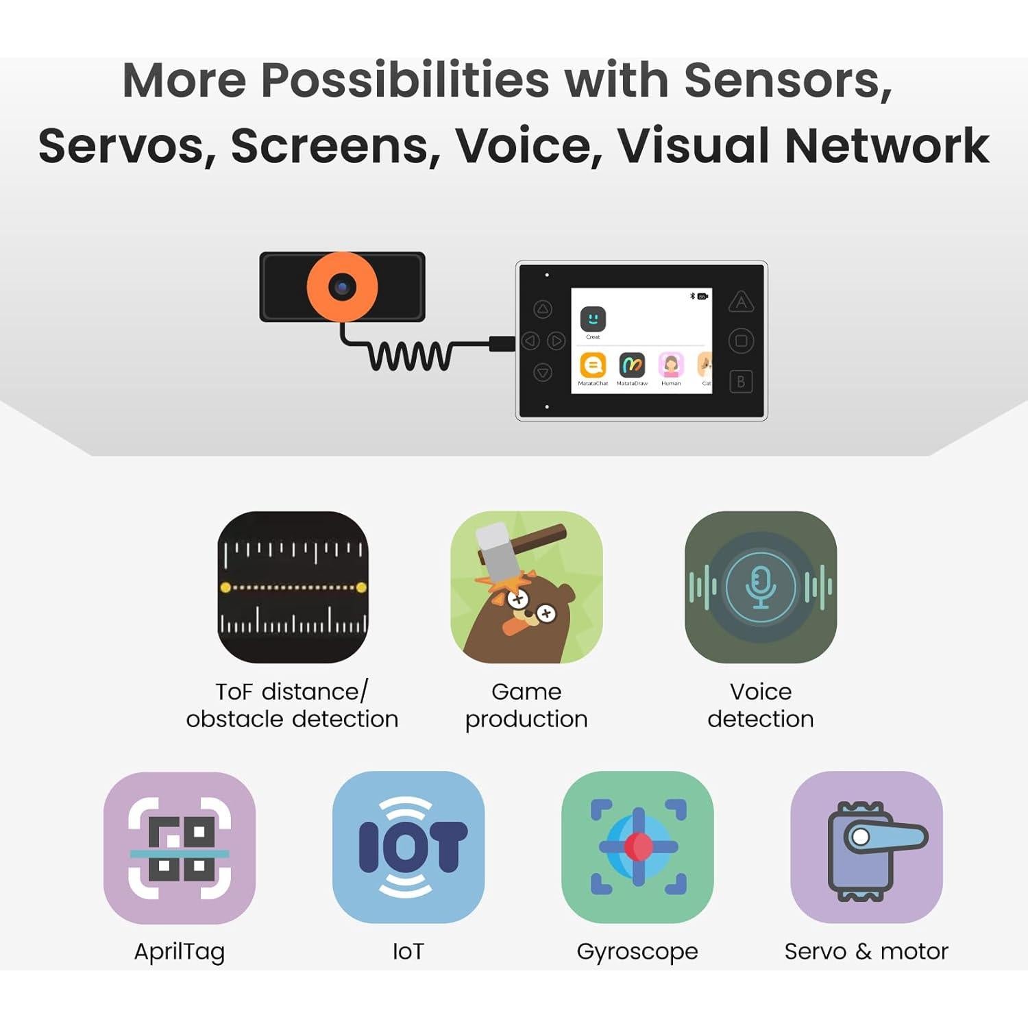 Robot Educativo Nous AI MatataStudio para Niños 12+ años