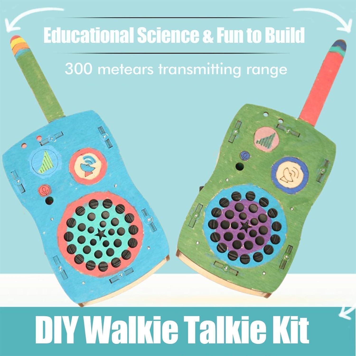 Kit de Walkie Talkies DIY Annisoka para Niños 6-14 Años