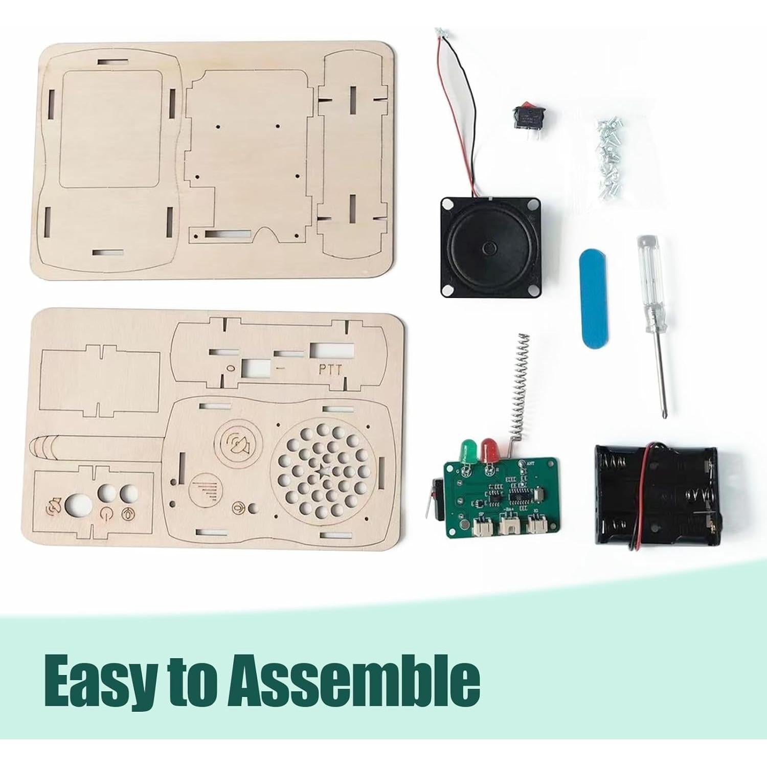 Kit de Walkie Talkies DIY Annisoka para Niños 6-14 Años