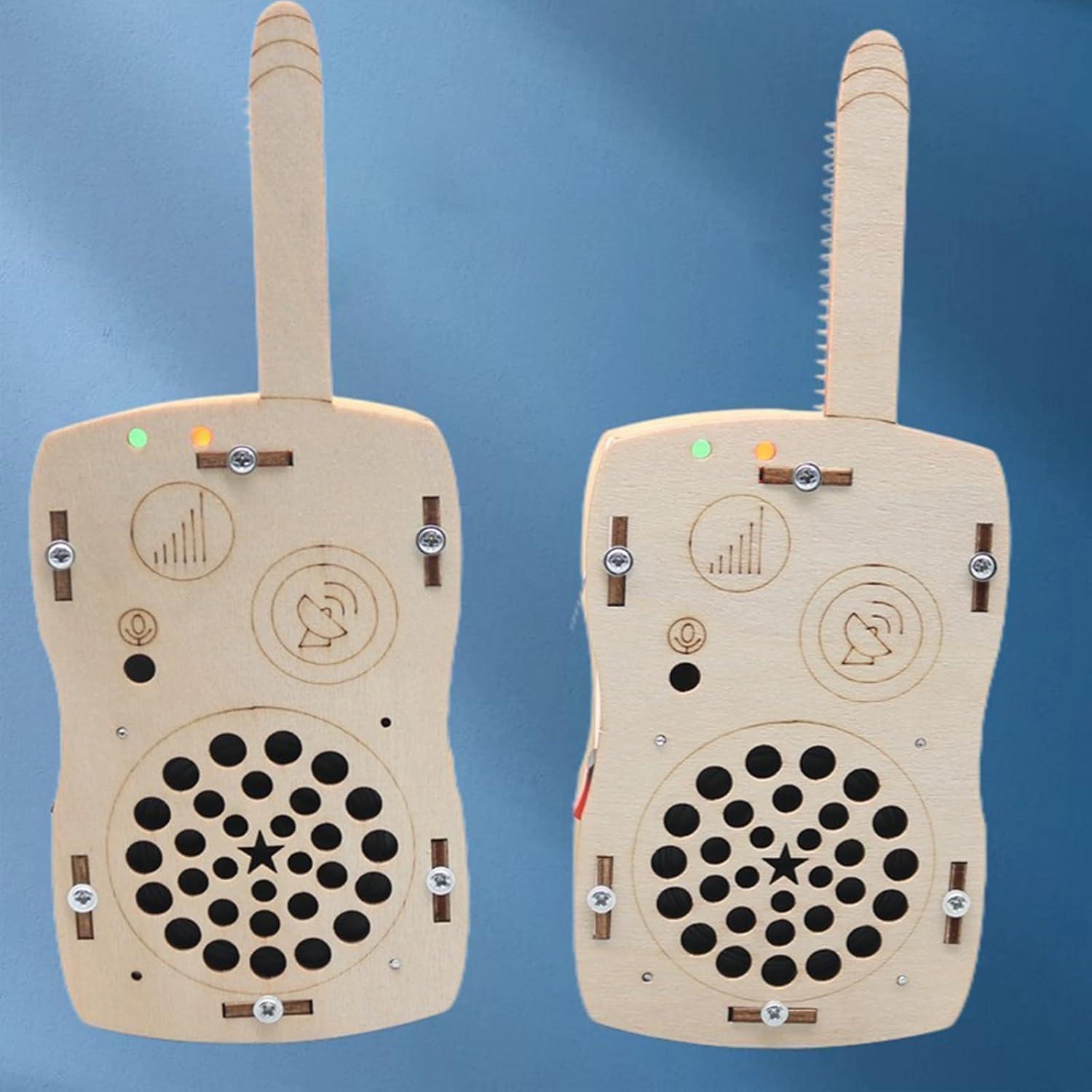 Kit de Walkie Talkies DIY Annisoka para Niños 6-14 Años