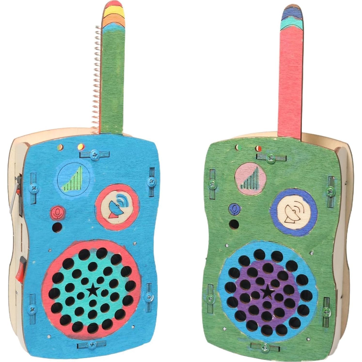 Kit de Walkie Talkies DIY Annisoka para Niños 6-14 Años