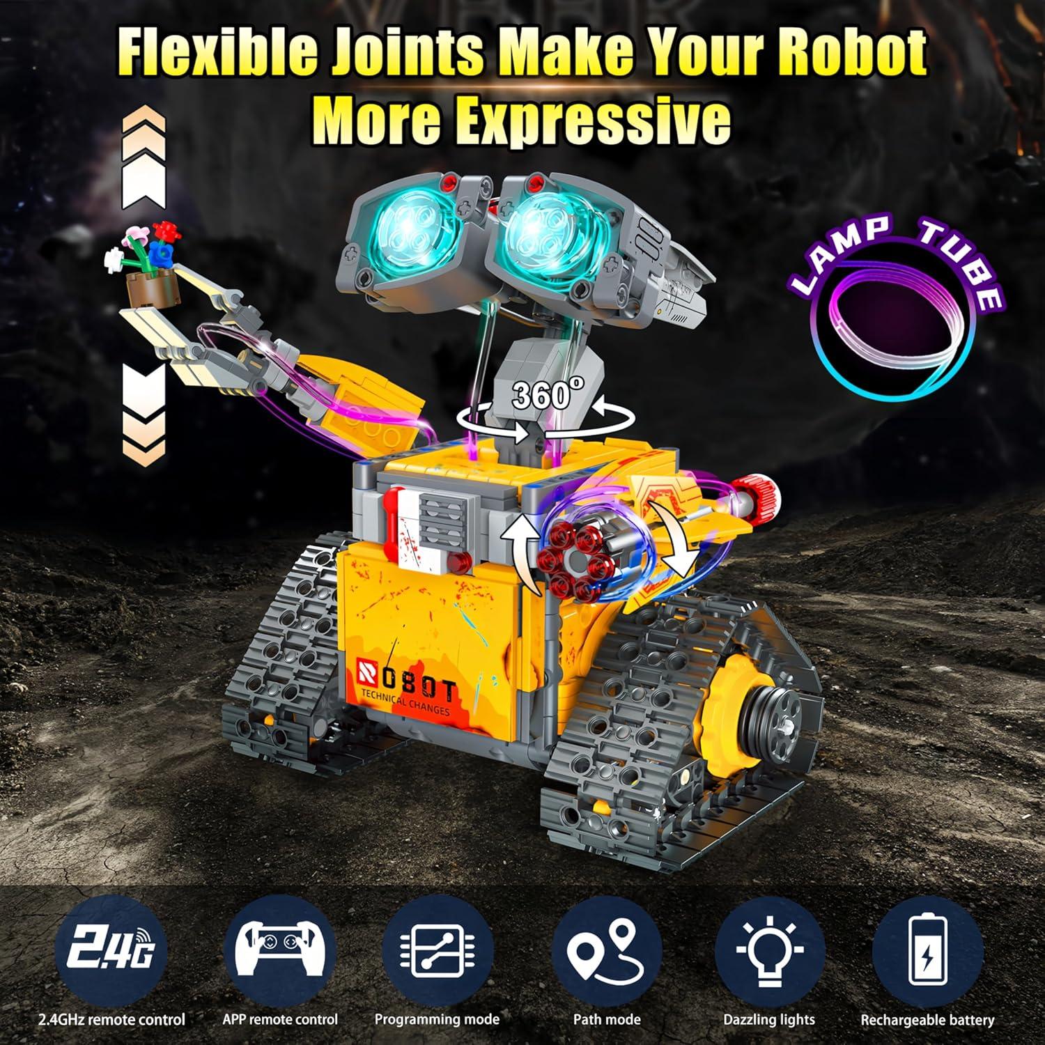 Kit de Robots 5 en 1 Yerloa para Niños 8 a 12 Años