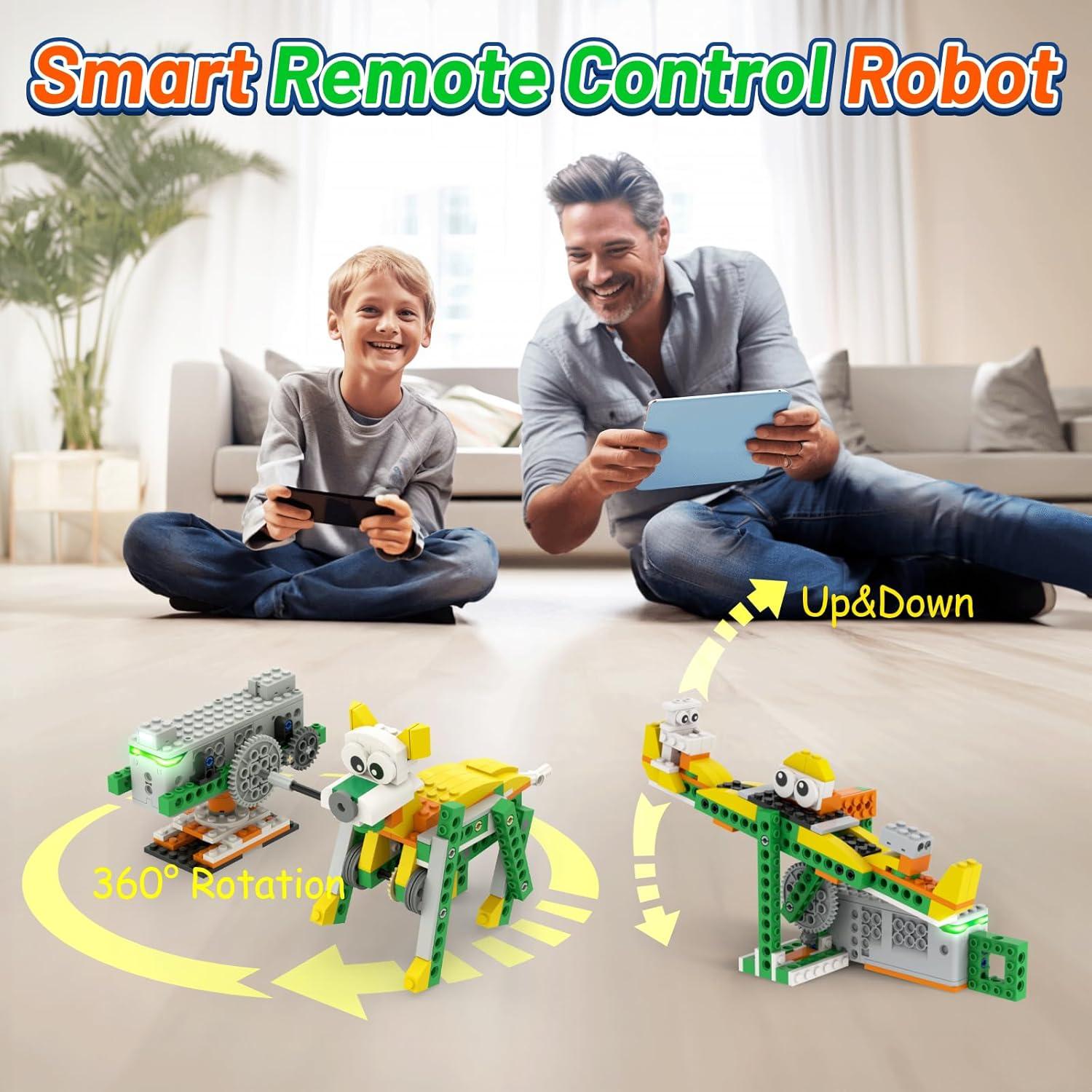 Kit de Construcción Robot Q Apitor 20 en 1 para Niños
