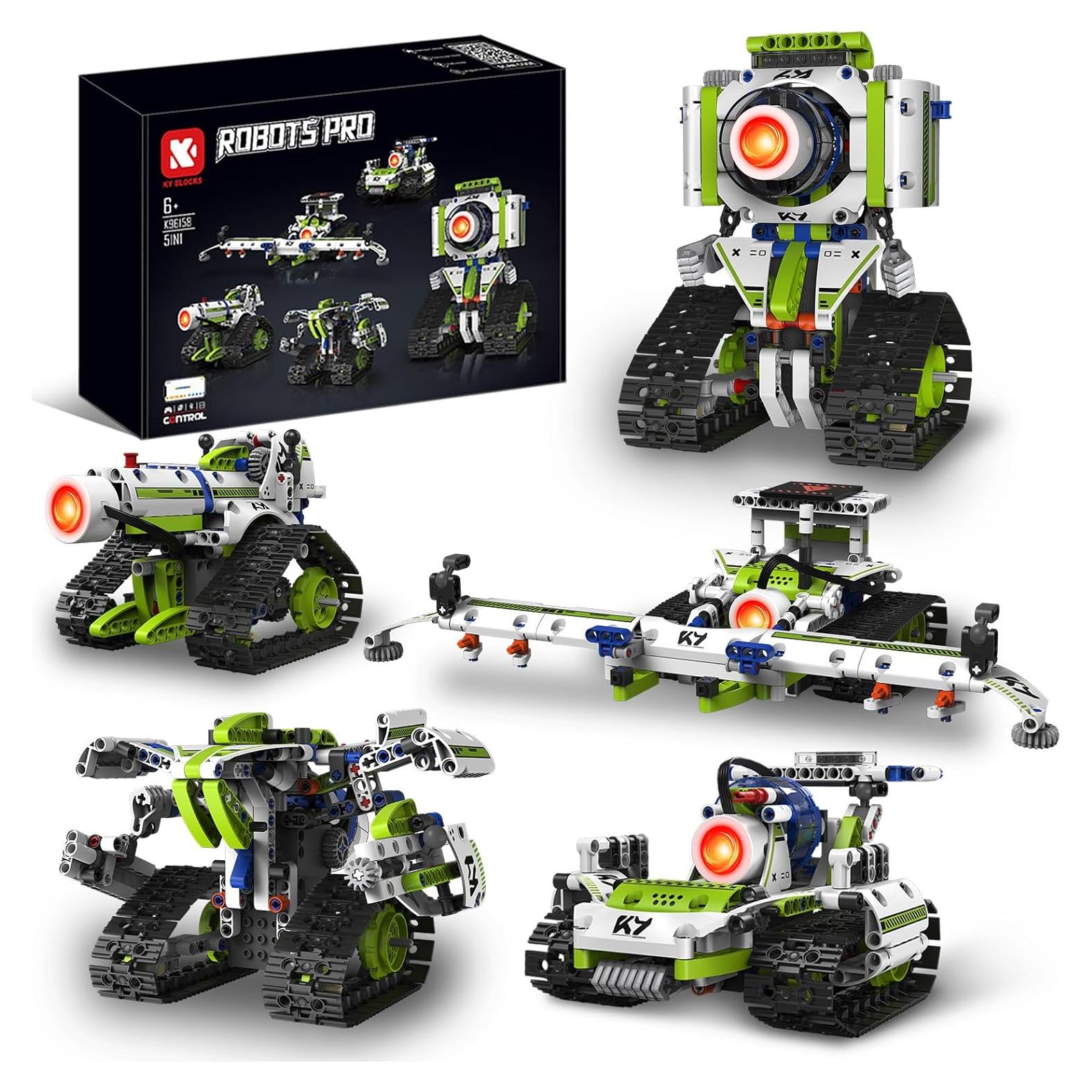 Kit de Construcción Robot 5 en 1 Shantou 337 Pcs STEM