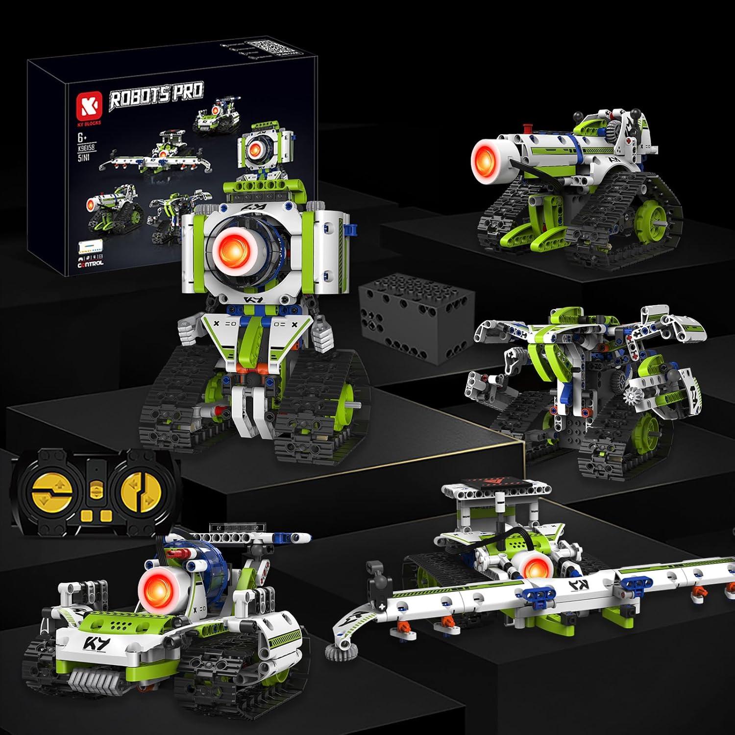 Kit de Construcción Robot 5 en 1 Shantou 337 Pcs STEM