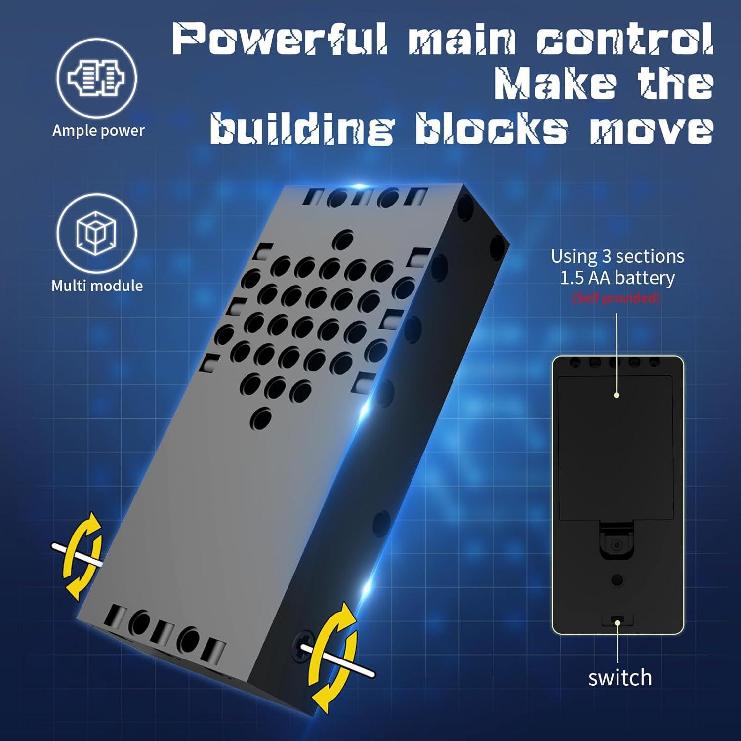 Kit de Robot STEM 5 en 1 VOPOGLNE 705 Piezas Control Remoto