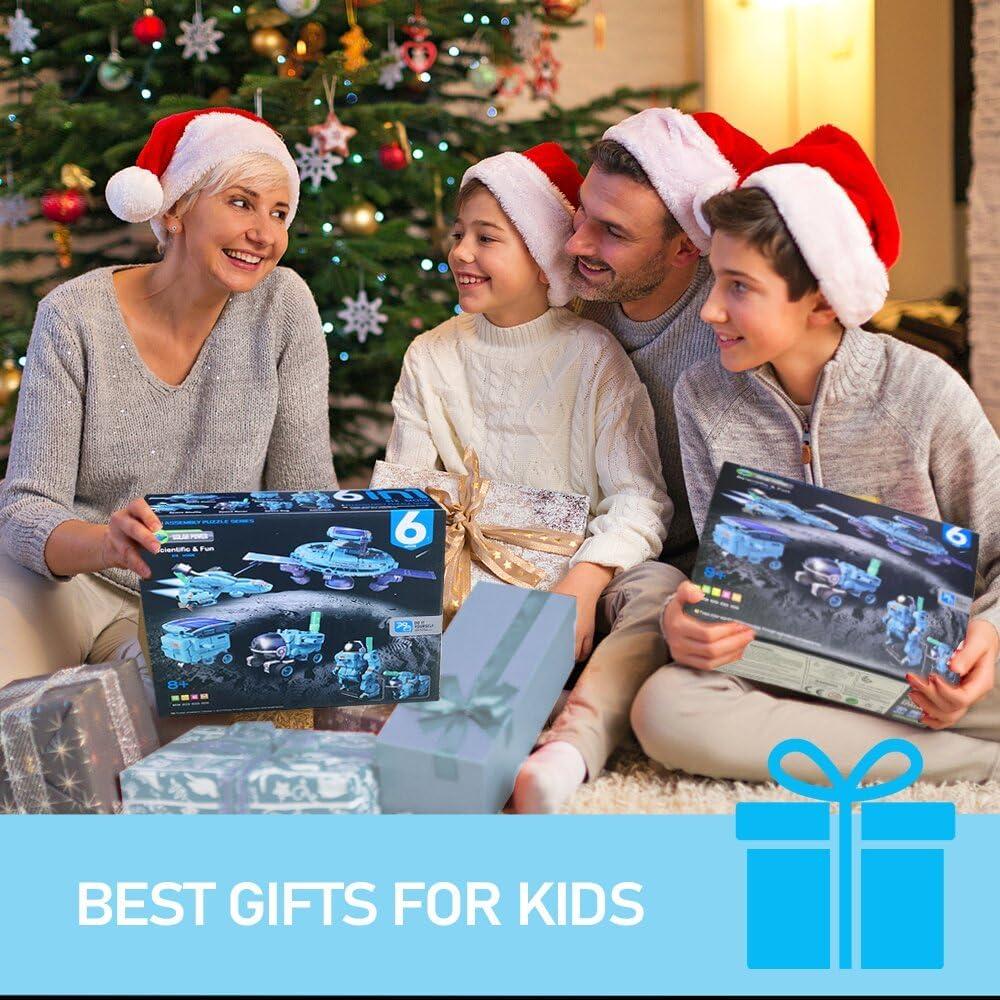 Kit Robot Solar 6-en-1 ColorDream para Niños 8-12 Años