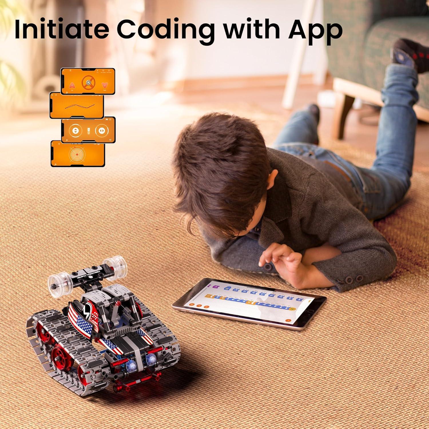 Kit de Robot Sillbird 631 Piezas Control Remoto 4 en 1