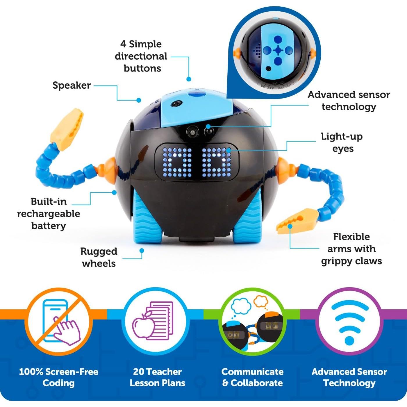 Robot Cooper STEM - Programación Sin Pantalla - Learning Resources