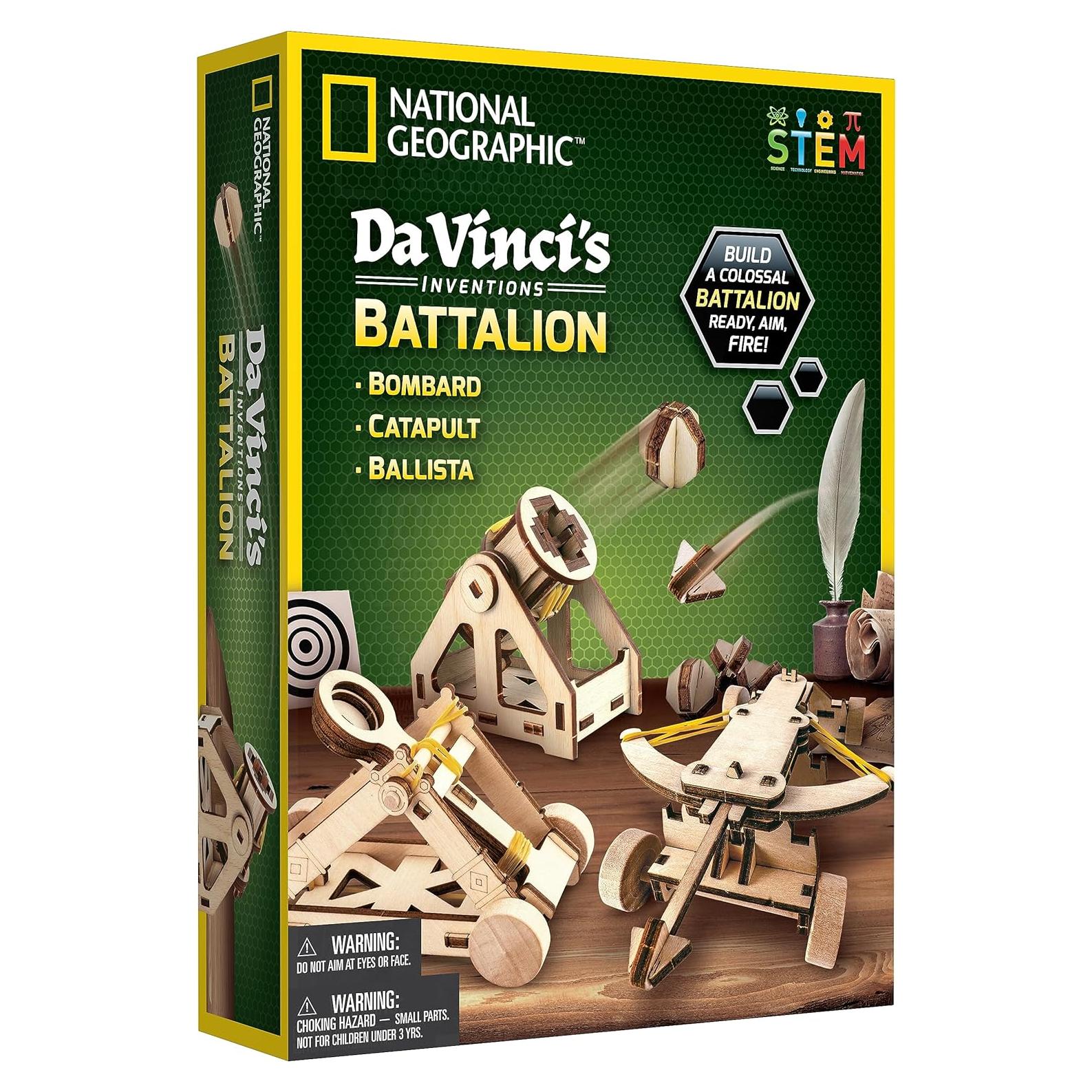 Kit de Catapulta 3D National Geographic - Proyecto STEM