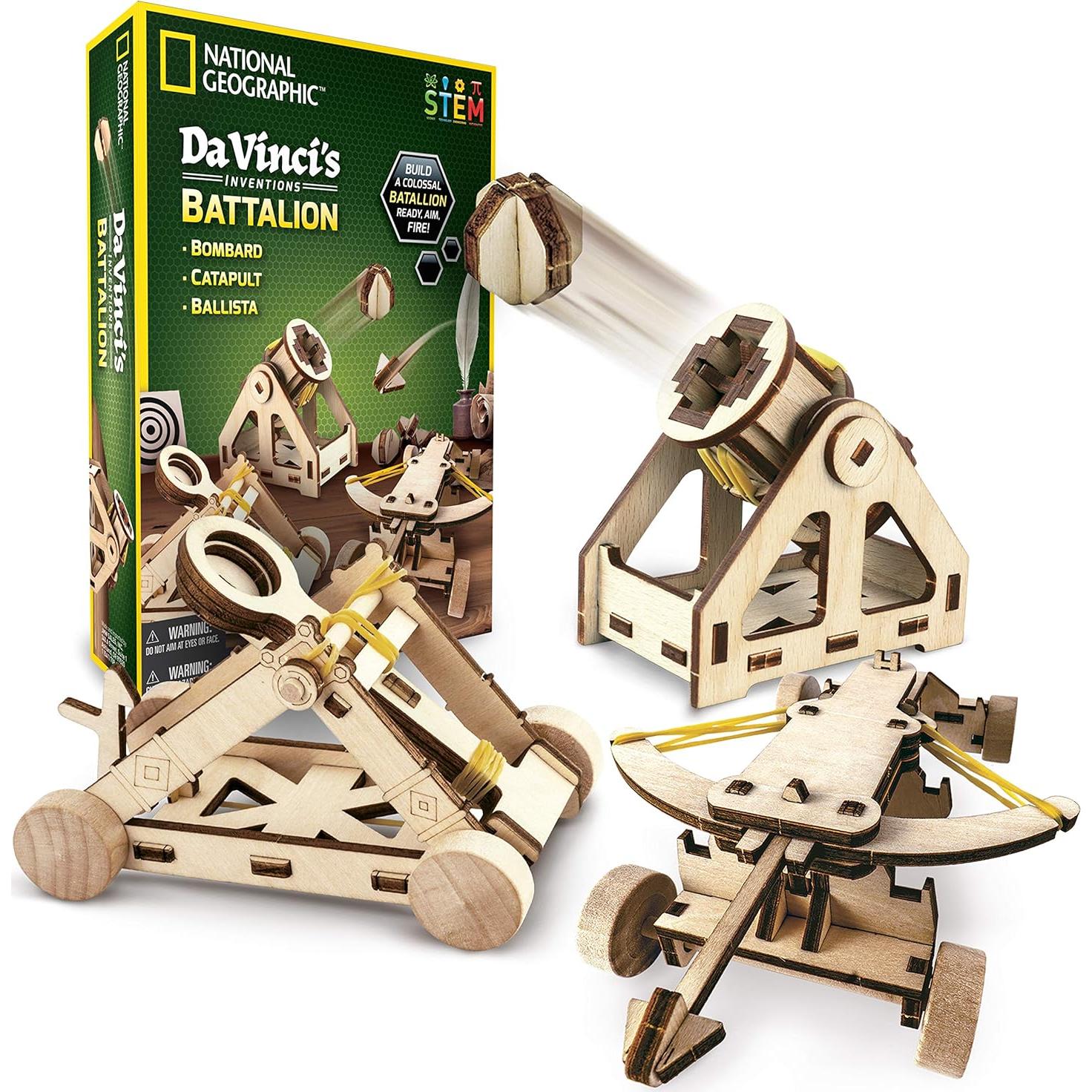 Kit de Catapulta 3D National Geographic - Proyecto STEM
