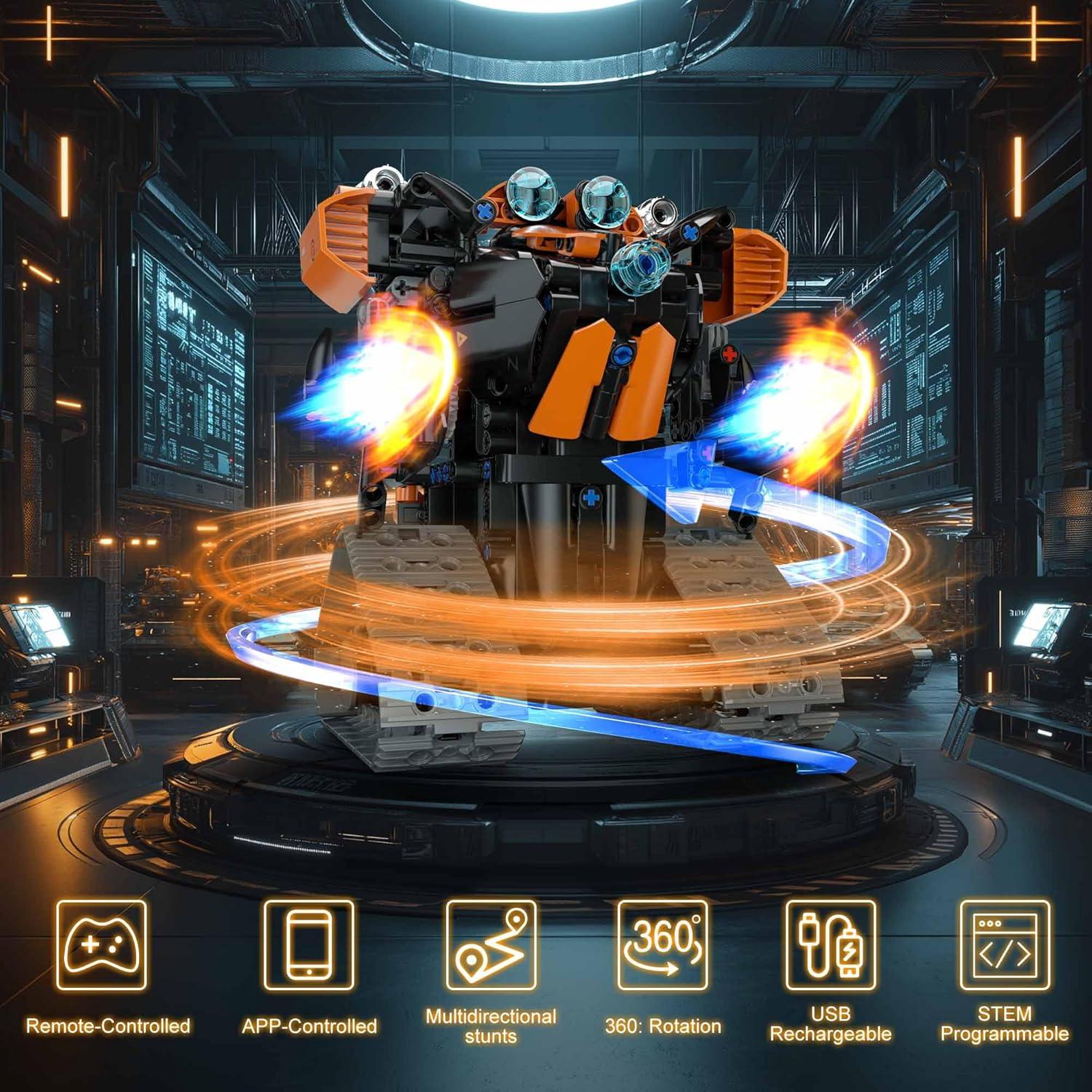 Kit de Construcción Robot 5 en 1 TOBSABPX 689 Piezas