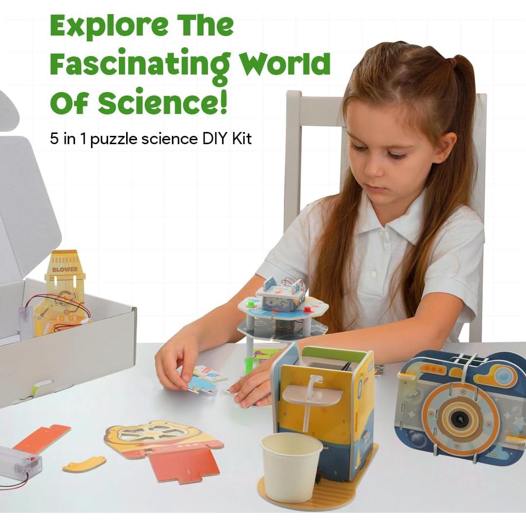 Kit de Robótica STEM 5 en 1 Rovox para Niños 8+ Años