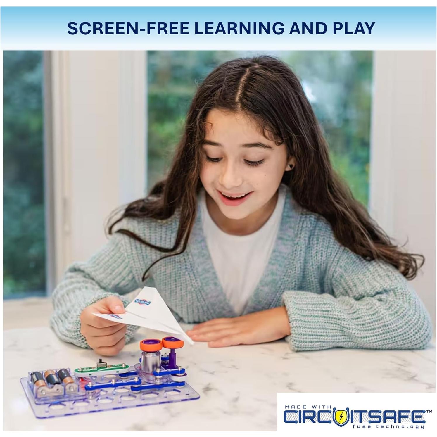 Kit de Juguete de Ciencia Snap Circuits Flight Deck 8+