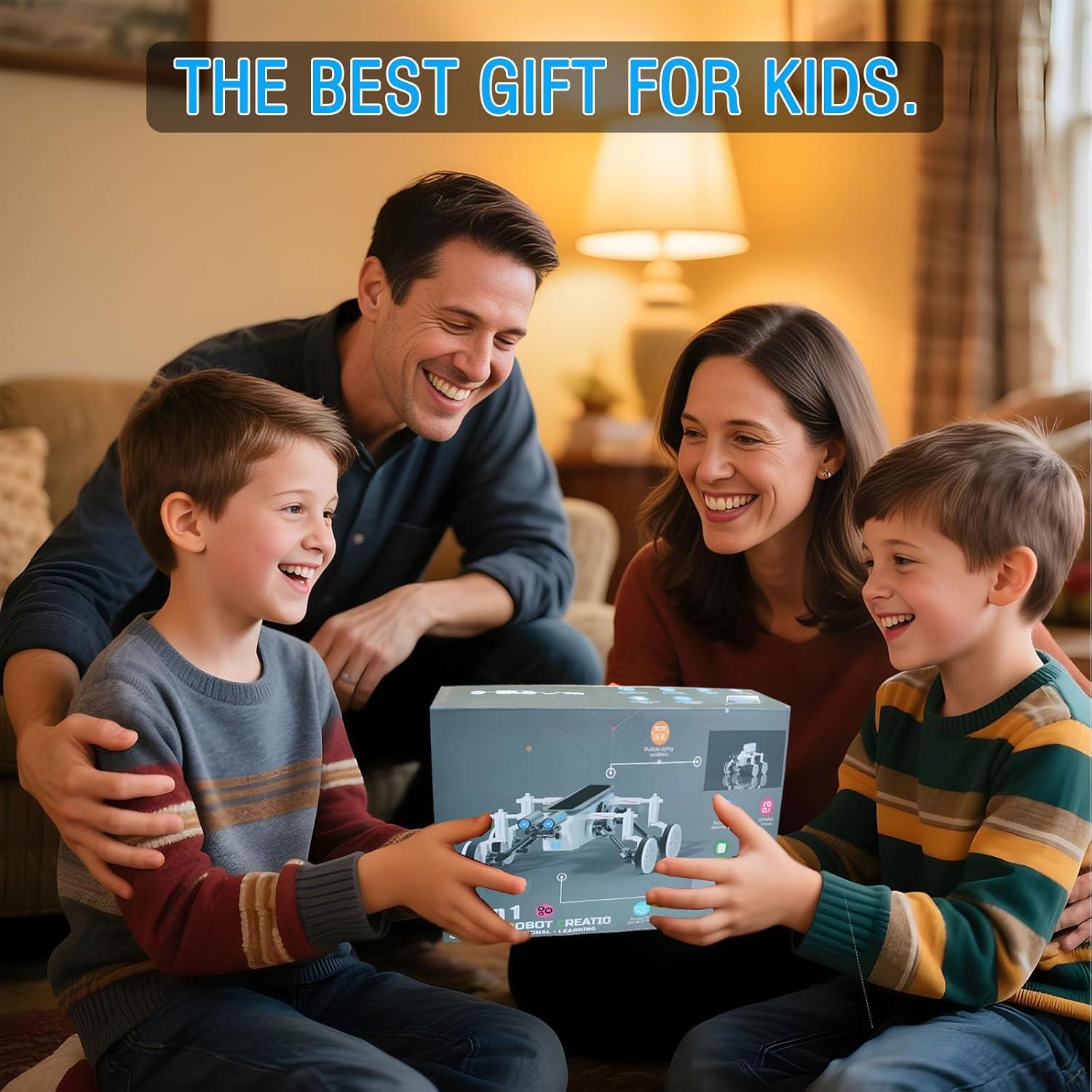 Kit Robot Solar 25-en-1 ColorDream para Niños 8-12 Años