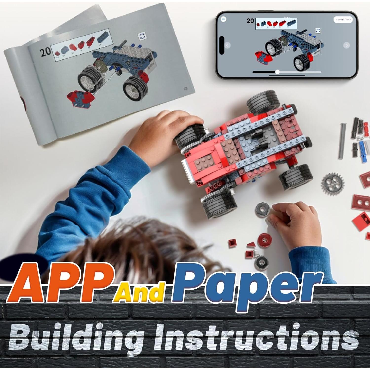 Kit STEM 8 en 1 Apitor para Niños 6 a 12 Años - Robot DIY