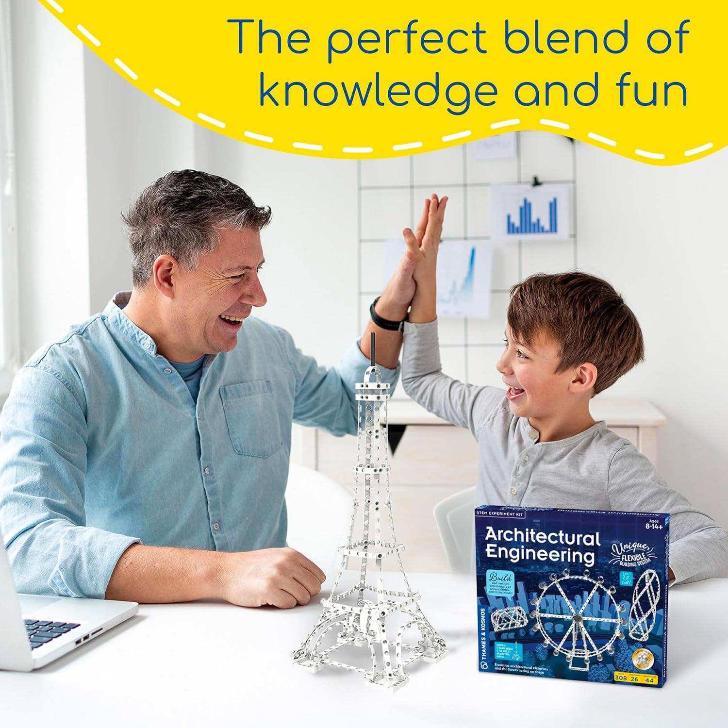 Kit de Ingeniería Arquitectónica Thames & Kosmos 26 Modelos