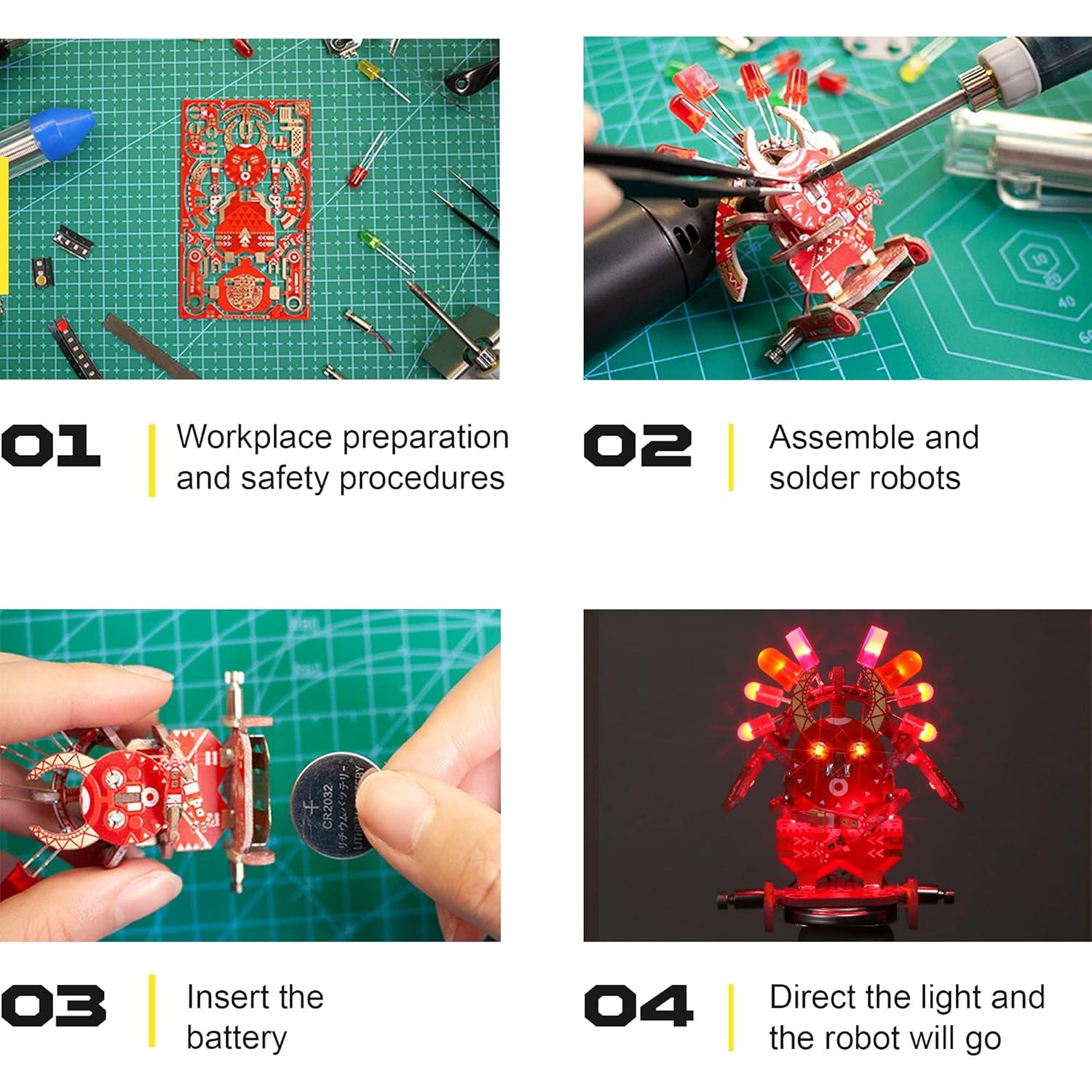 Kit de Construcción de Robots Geeek Club - 7 Bots Voodoo