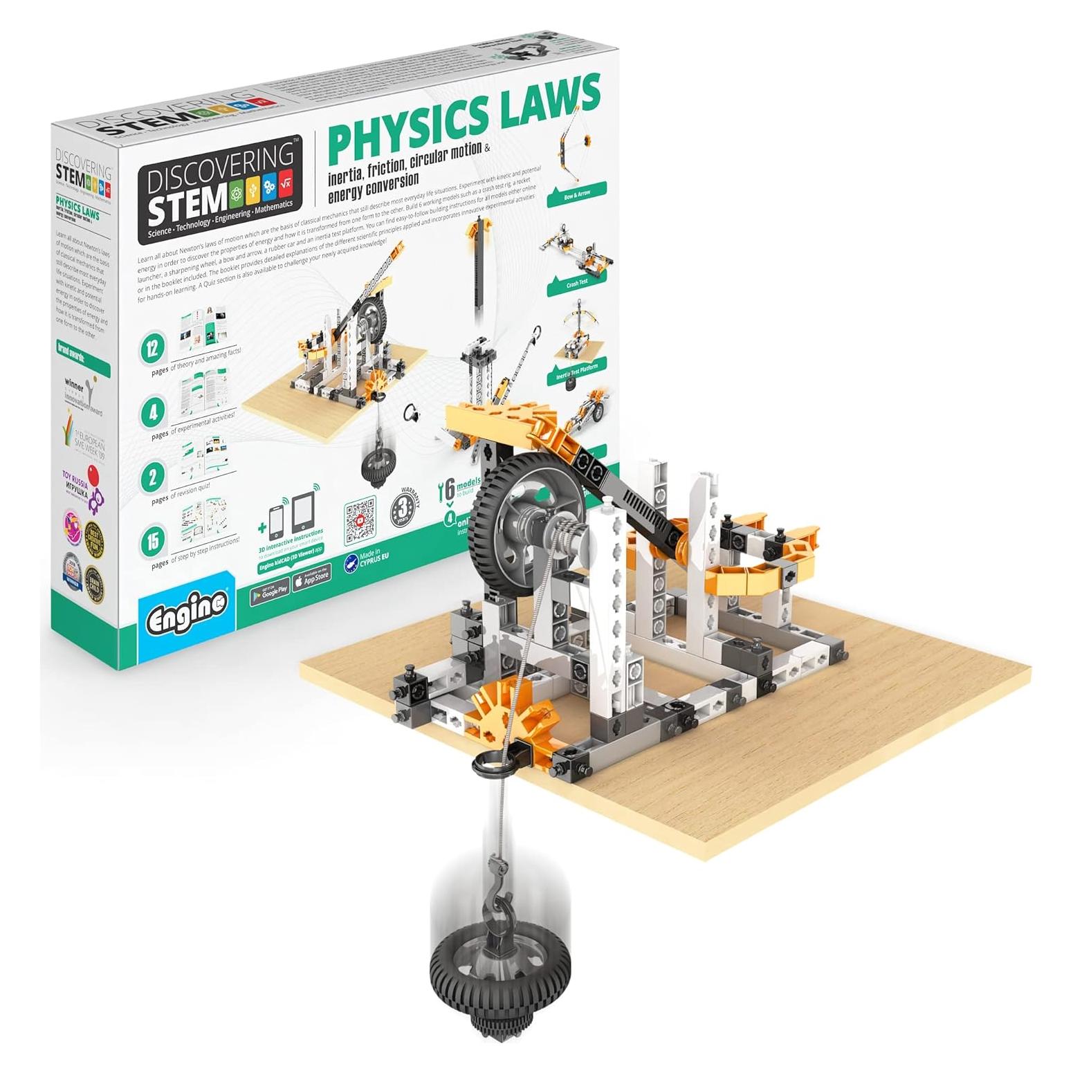 Engino Juguete STEM Construcción Física 9+ 6 Modelos