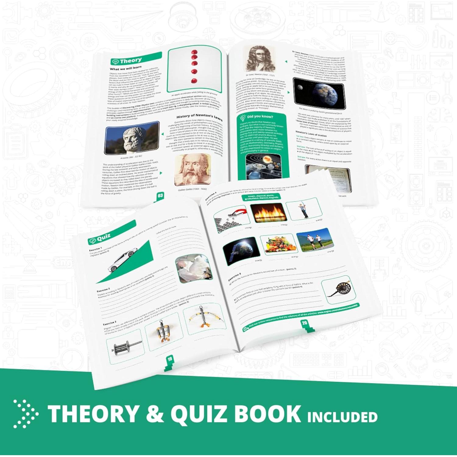 Engino Juguete STEM Construcción Física 9+ 6 Modelos