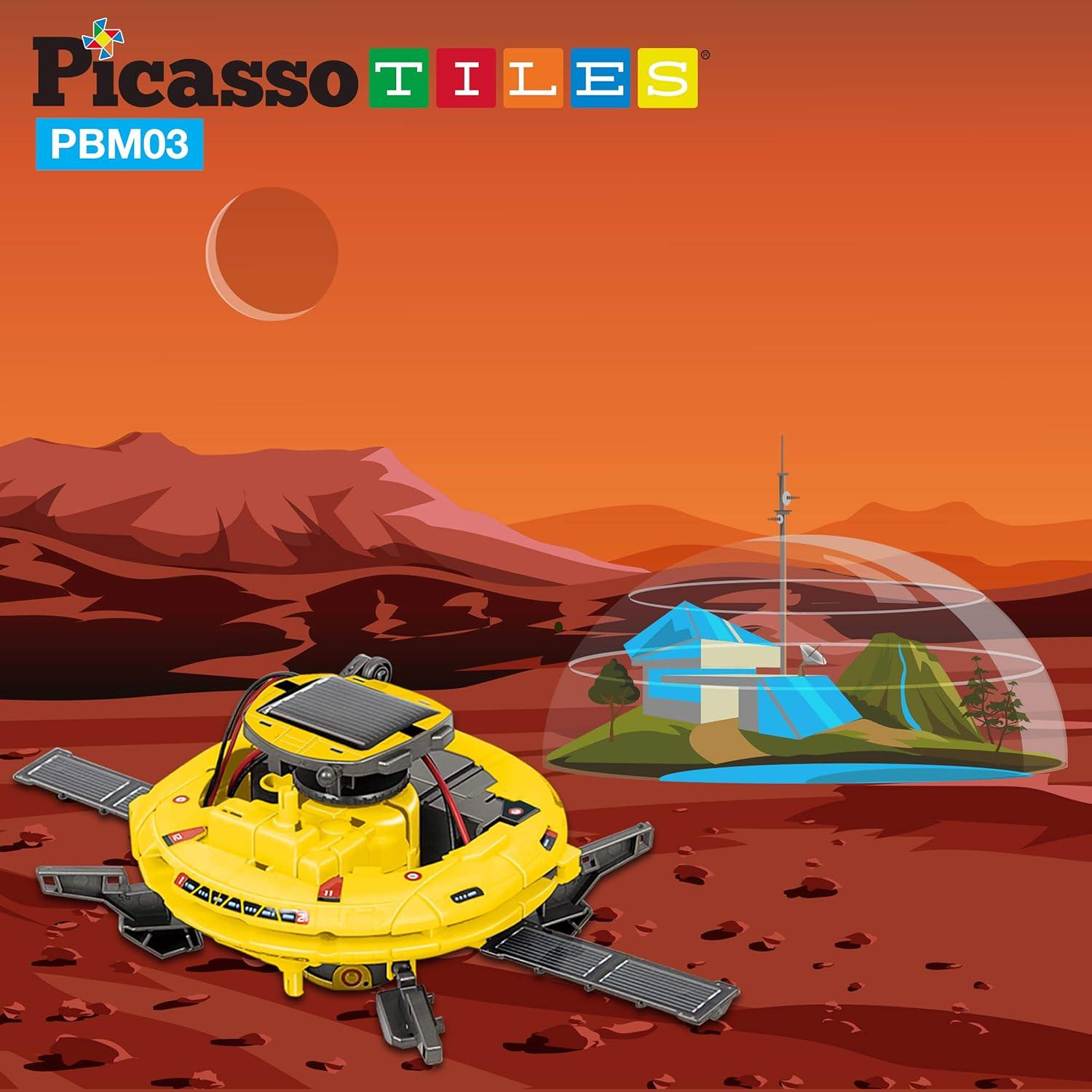 Robot Solar Educativo 6-en-1 PicassoTiles para Niños 8+