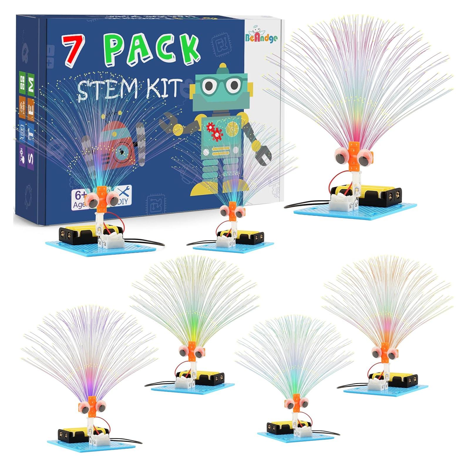 Kit STEM 7 Proyectos de Ciencia BeAndge para Niños 6-12 Años
