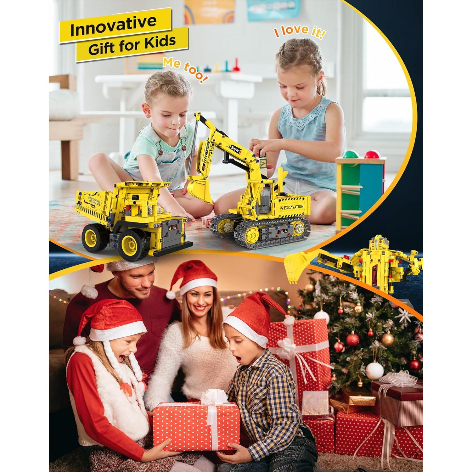 Kit de Construcción de Robots 5 en 1 Okk - 555 Piezas