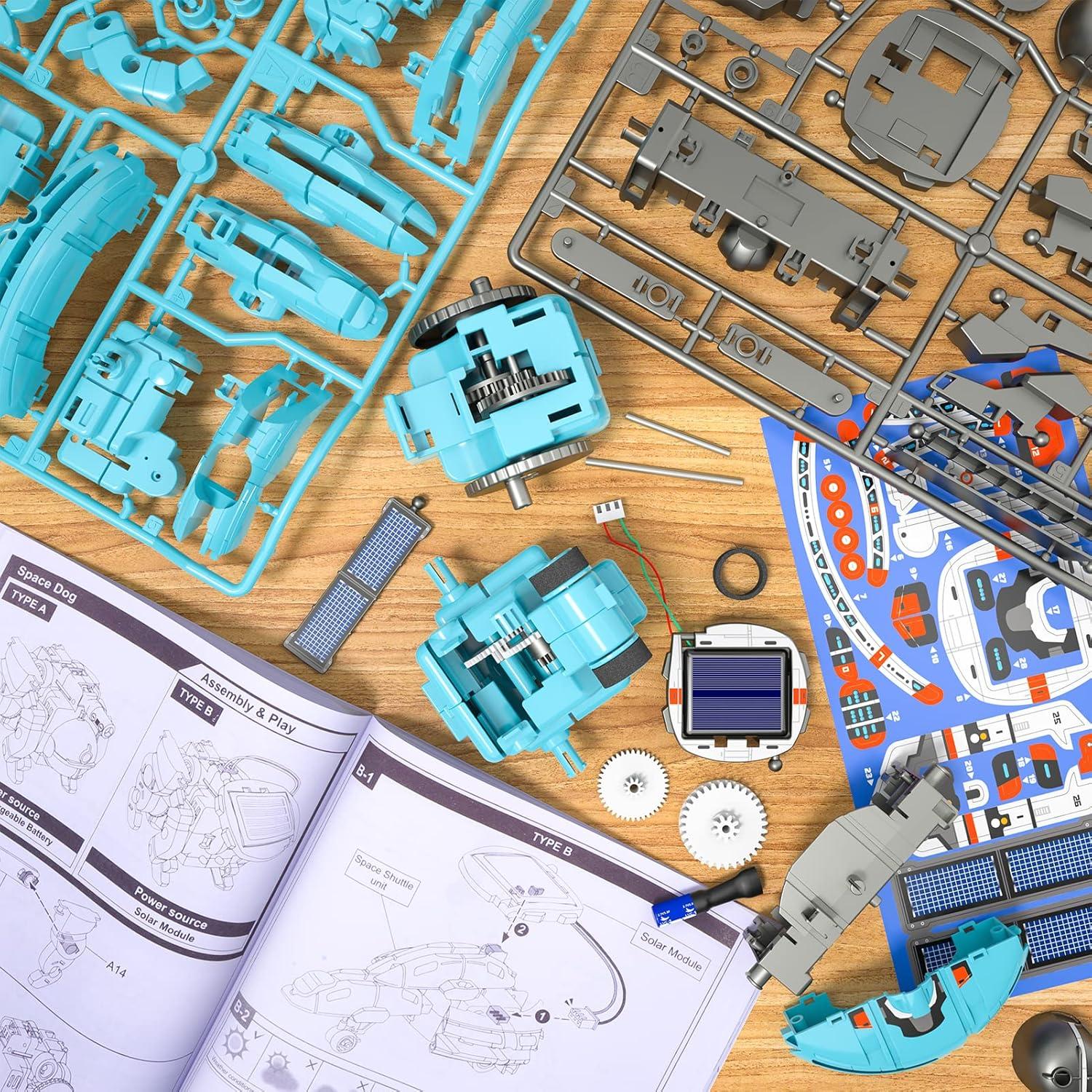 Kits de Ciencia STEM 6-en-1 Lucky Doug para Niños 8-12 Años